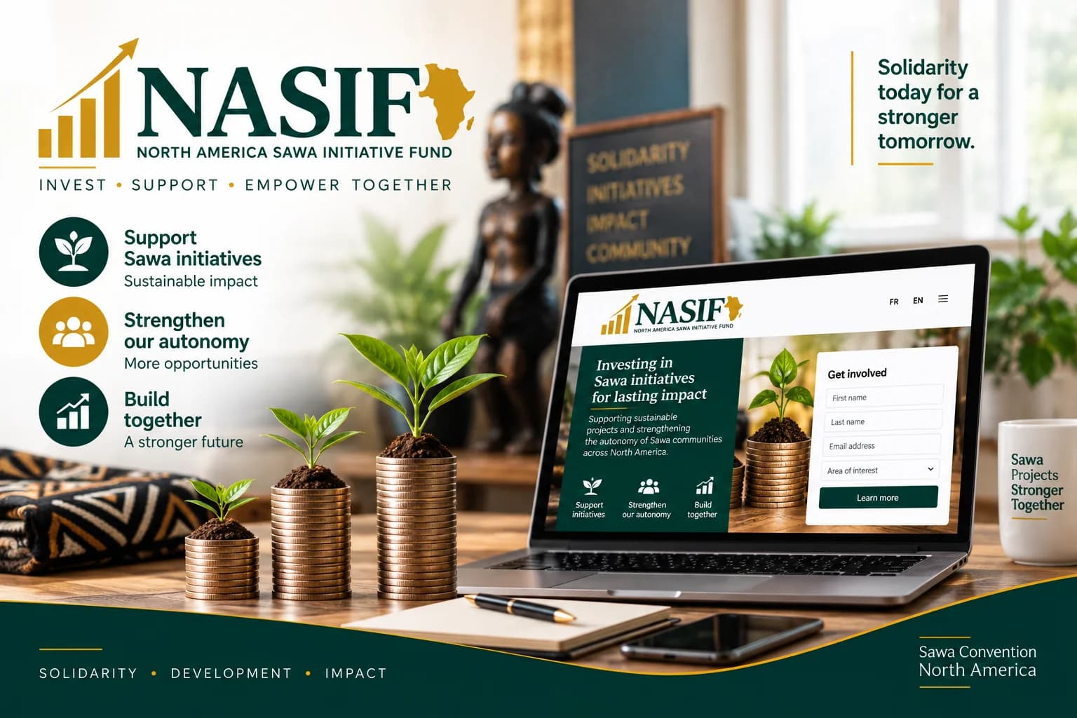 Promotional visual for the NASIF initiative